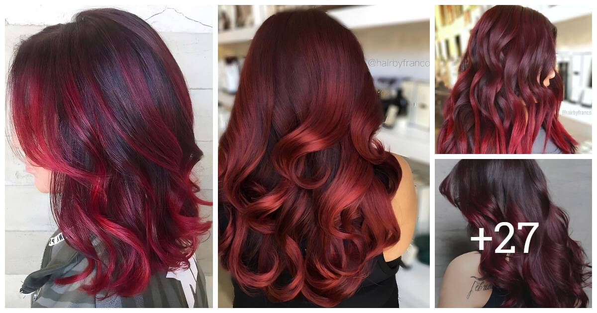 30 Breathtaking Burgundy Hair Color Ideas To Make You The Center Of ...