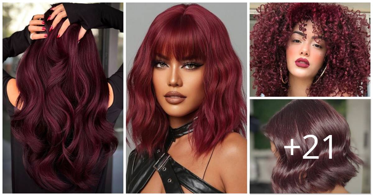 25 Fabulous Opportunities Of Burgundy Hair Color