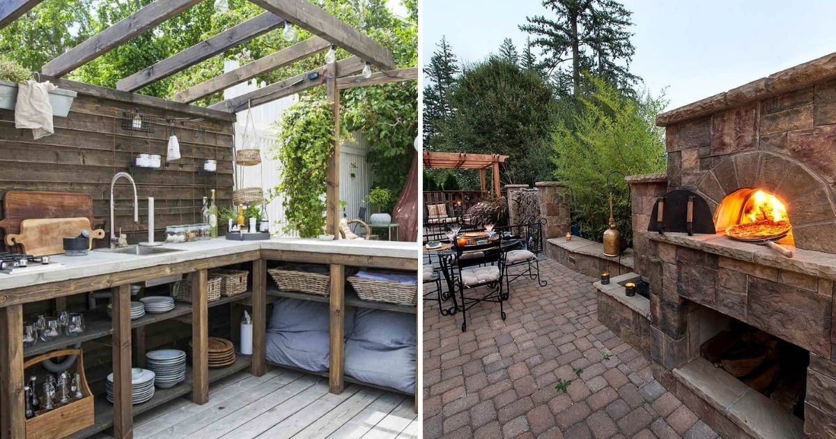 30 Outdoor Kitchen Ideas To Make You Stay Longer Outside