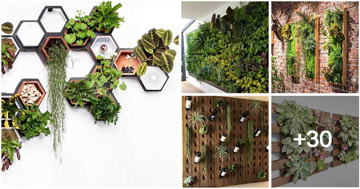 35 Eye-catching Indoor Wall Decor Ideas With Plants To Inspire You