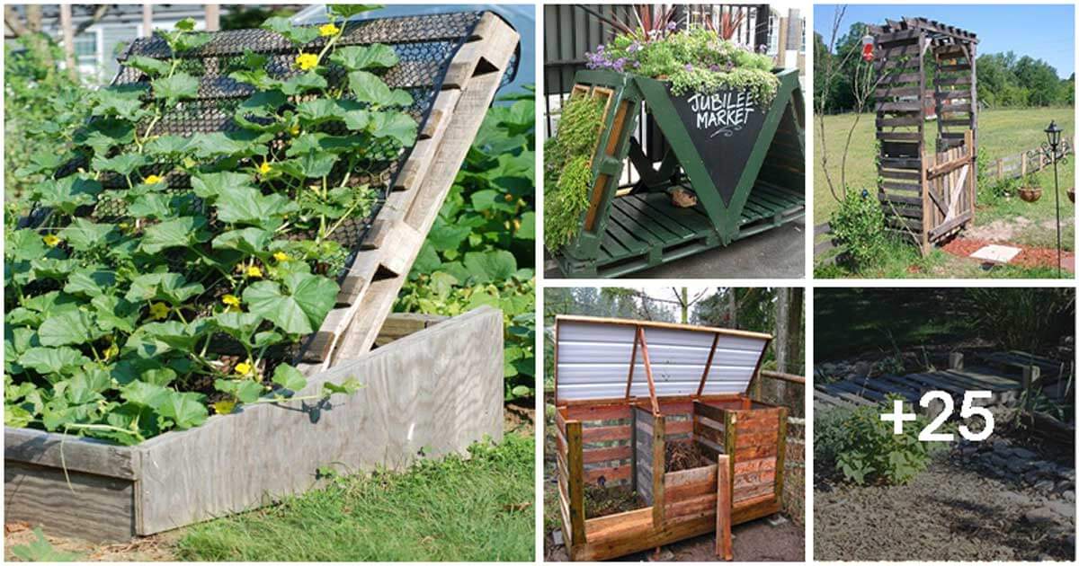 30 Easy Pallet Gardening Projects