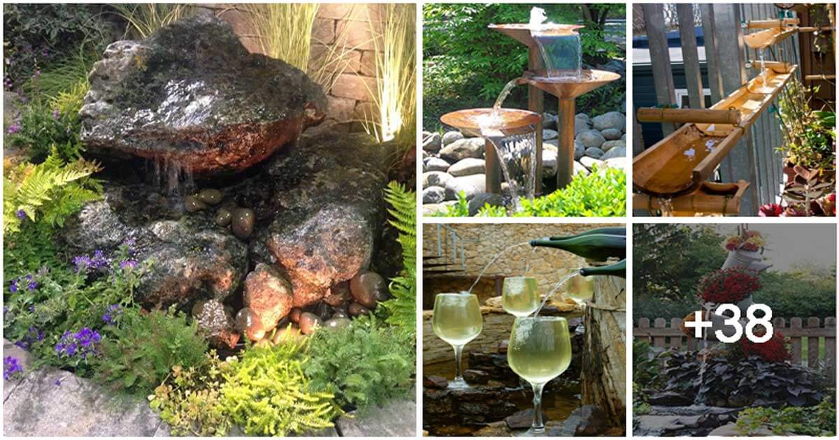 43 DIY Unique Backyard Water Features for The Upcoming Summer