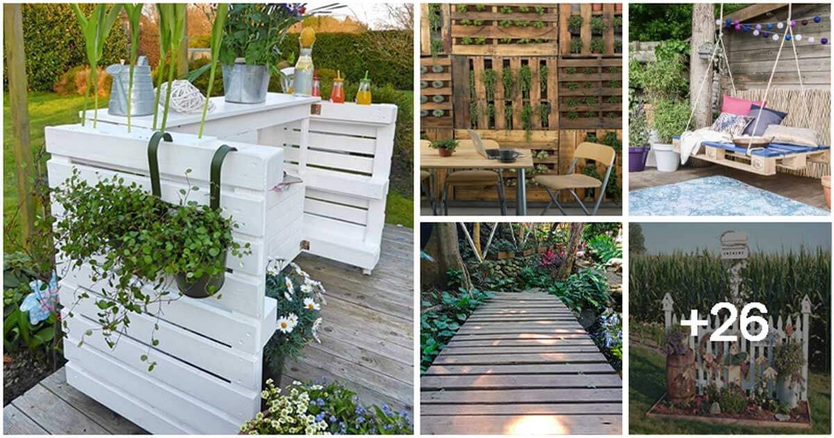 31 Simple DIY Pallet Projects for Your Outdoor Space