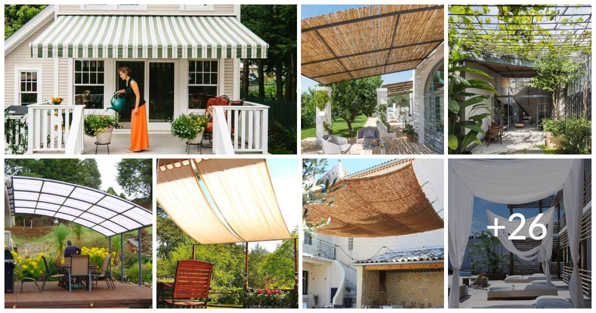 30 Creative Awning Ideas That Still Let You Gleam In Sunshine