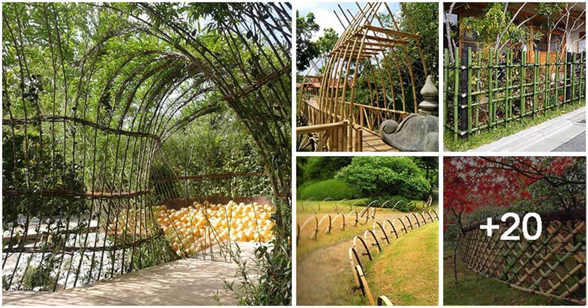 25 Great Bamboo Fence Ideas to Bring a Rustic Touch to Your Home