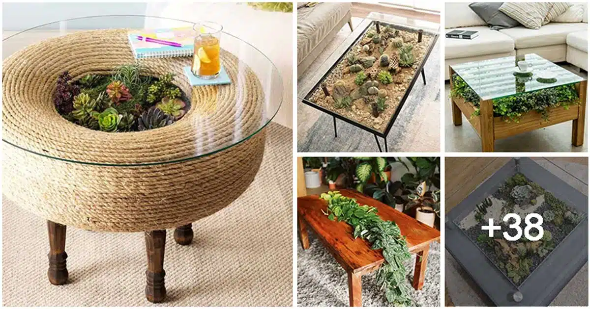 43 Amazing Plant Table Ideas