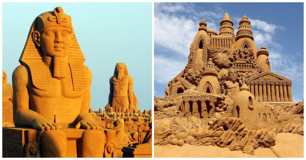 Sand Structures 25+ Amazing Sand Sculptures That Make You WOW So Hard