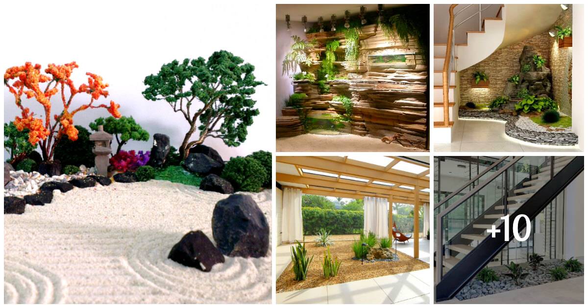 15 Mesmerizing Indoor Rock Garden Designs