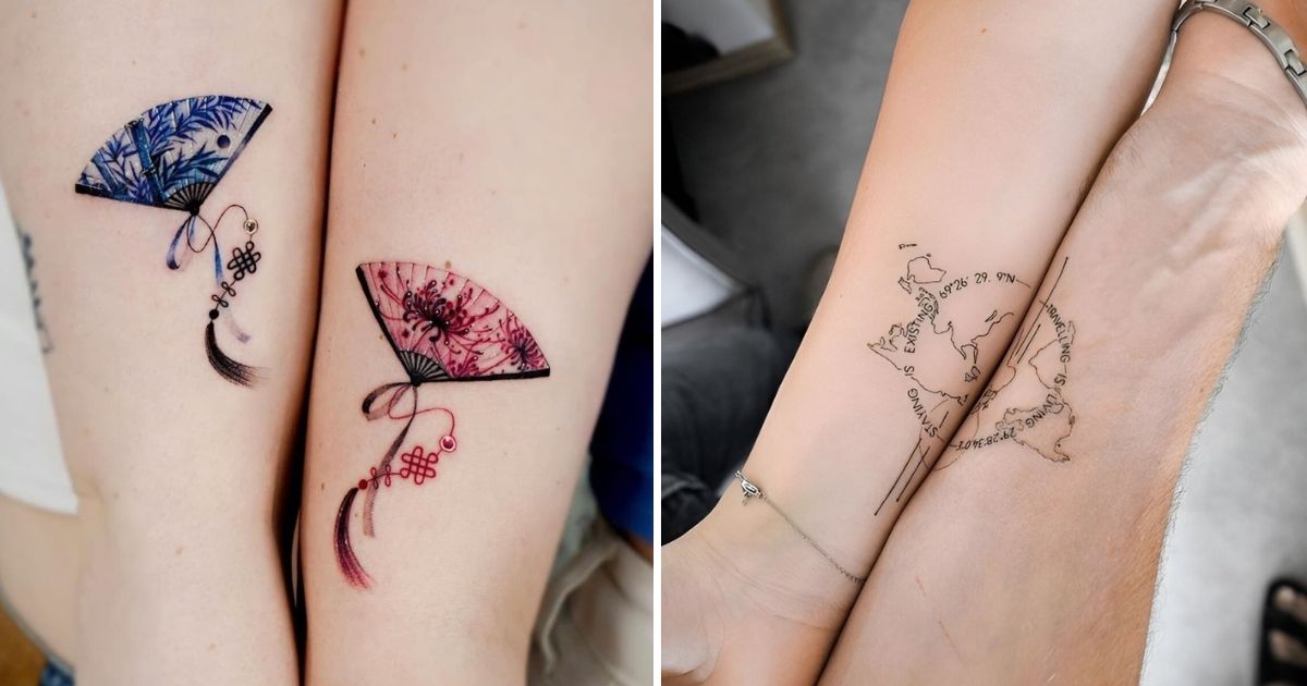 40 Charming Matching Tattoo Ideas To Get With Your Loved Ones