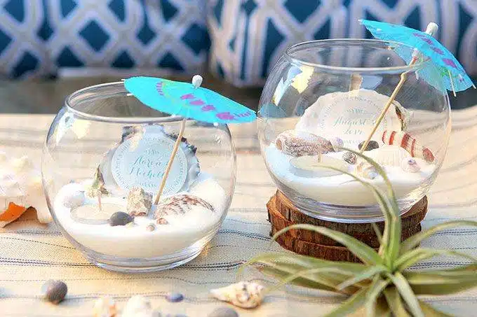 20 selbstgemachte Tafelaufsätze im Strand-Stil, um den Charme der Küste einzufangen – 147