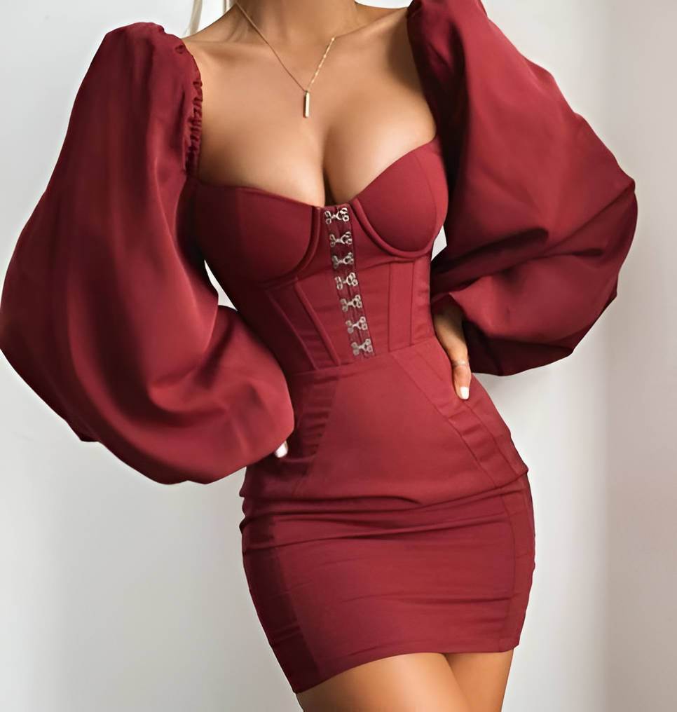 20 Stunning Outfit Ideas To Rock Your Red Dress - 143