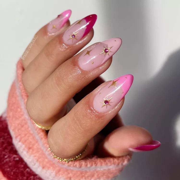 22 Barbiecore Hot Pink Nail Designs For Hot Girls - 149