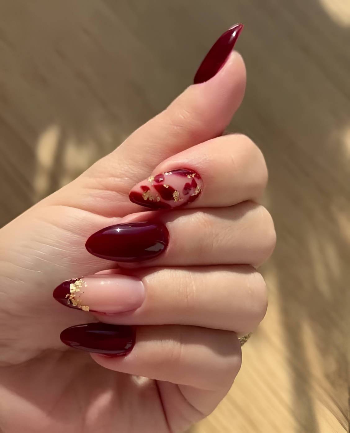 27 Hottest Maroon Red Nail Ideas To Try Right Now - 175