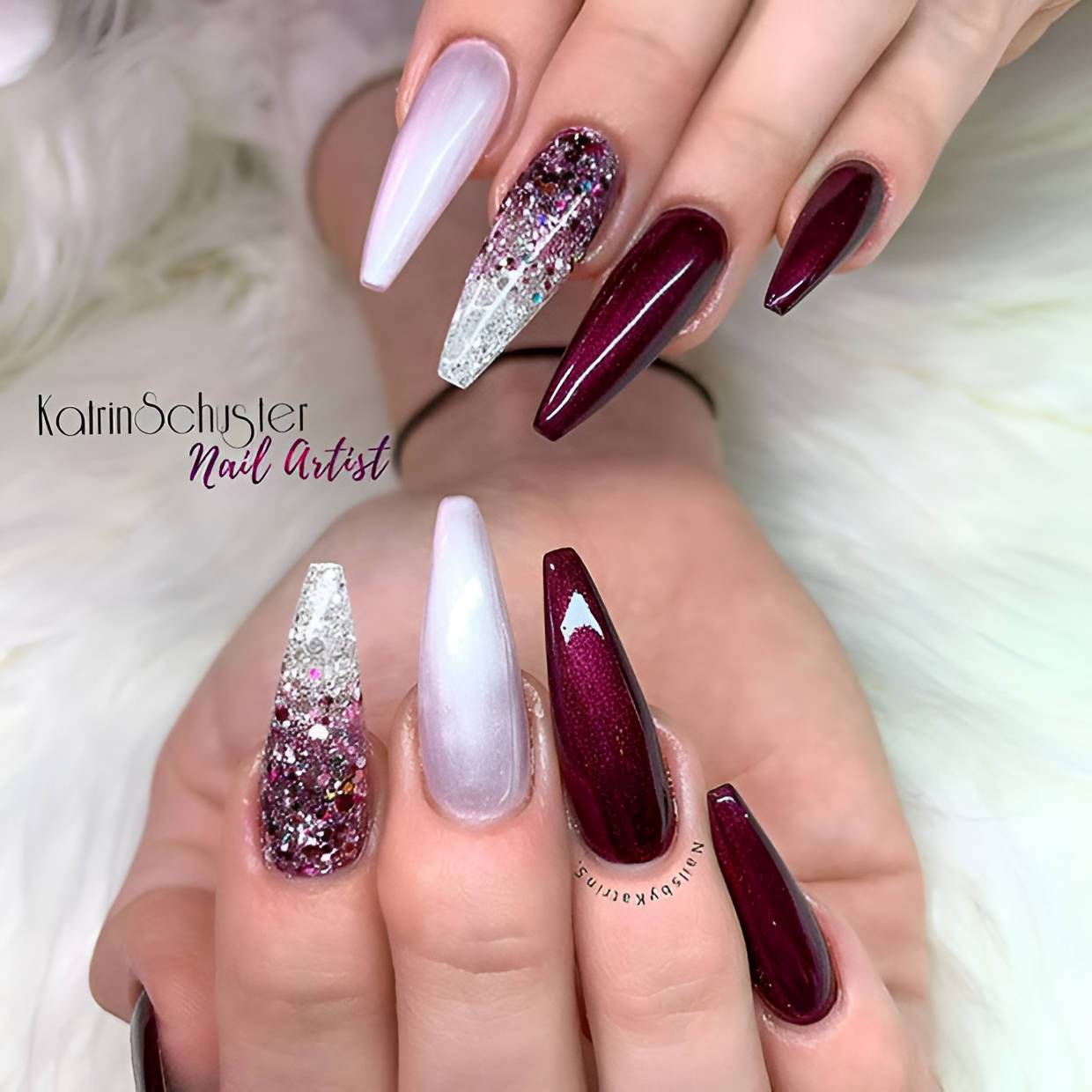 27 Hottest Maroon Red Nail Ideas To Try Right Now - 193