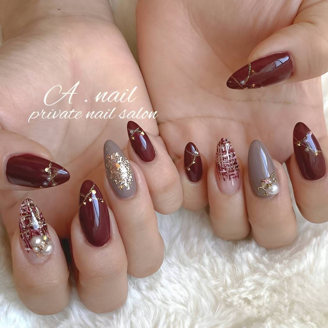 27 Hottest Maroon Red Nail Ideas To Try Right Now - 195
