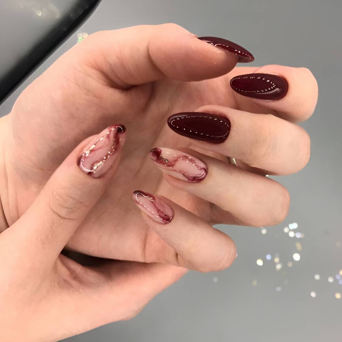 27 Hottest Maroon Red Nail Ideas To Try Right Now - 199