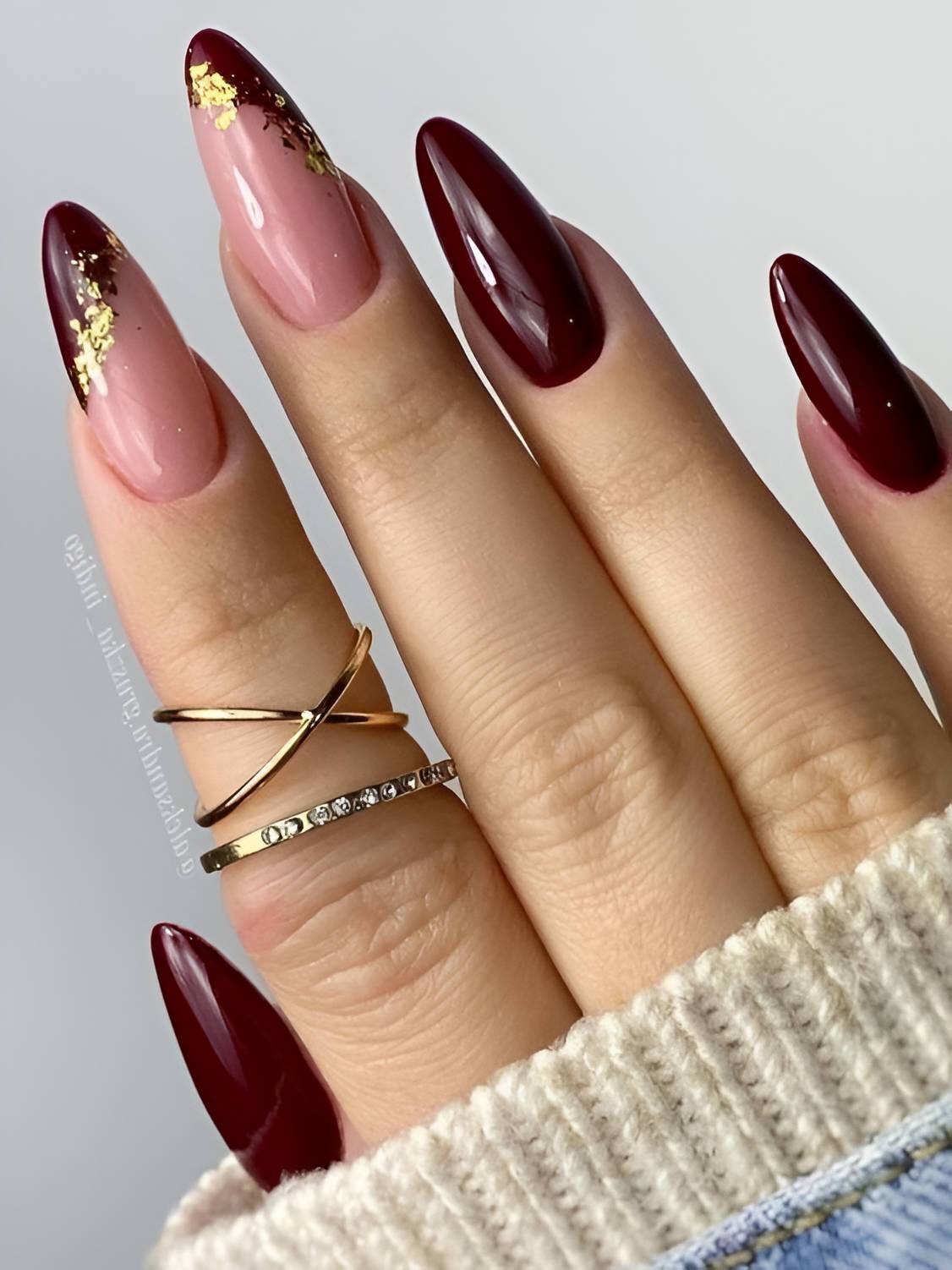 27 Hottest Maroon Red Nail Ideas To Try Right Now - 177