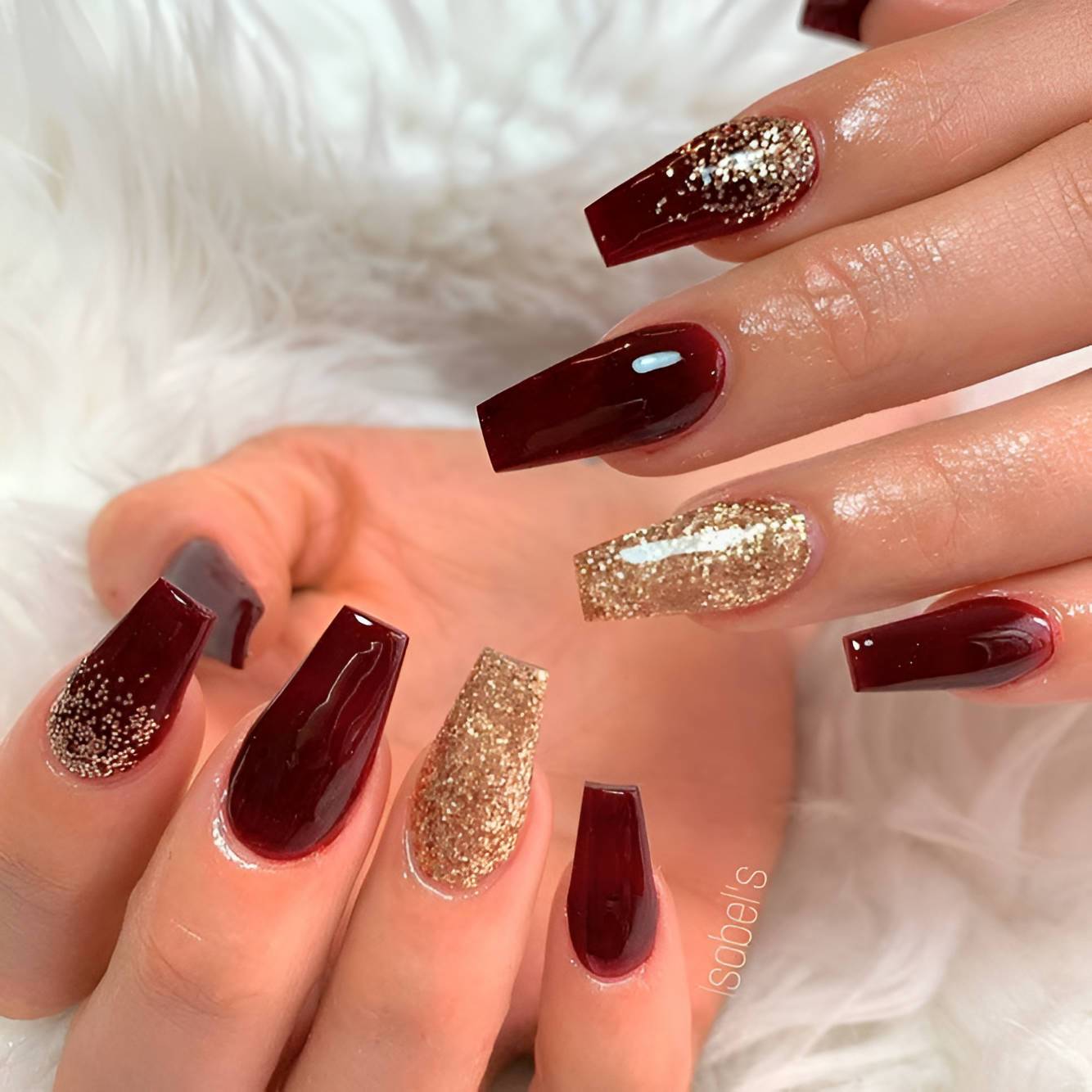 27 Hottest Maroon Red Nail Ideas To Try Right Now - 215