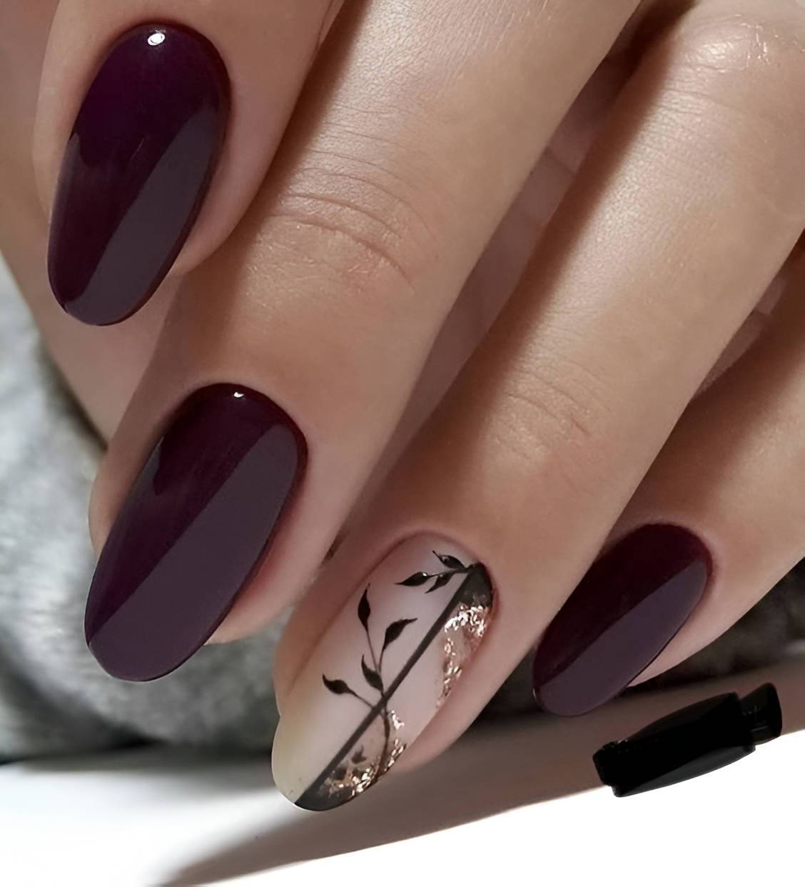 27 Hottest Maroon Red Nail Ideas To Try Right Now - 223