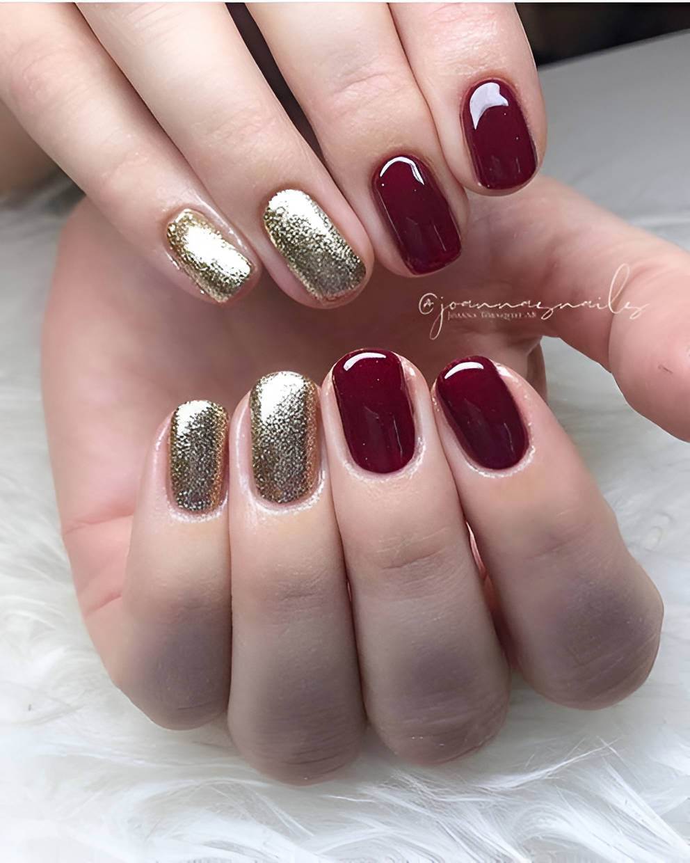 27 Hottest Maroon Red Nail Ideas To Try Right Now - 225