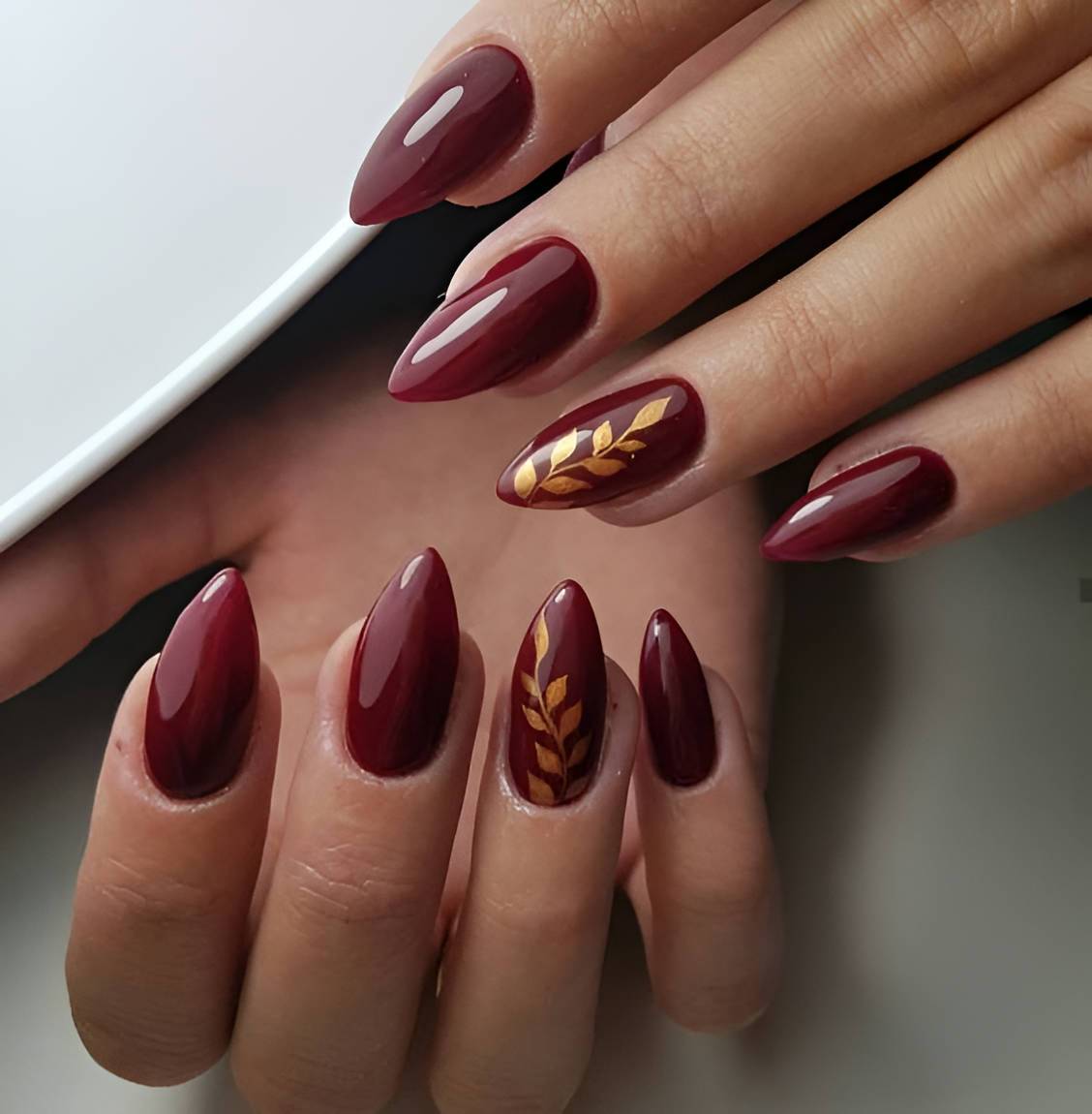 27 Hottest Maroon Red Nail Ideas To Try Right Now - 185
