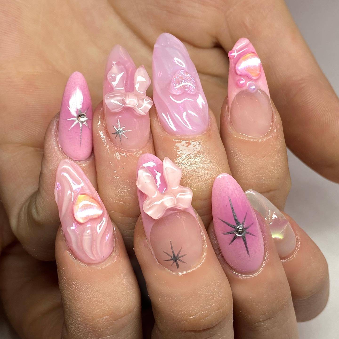27 Stunning Coquette Nails To Make You A Runway Model - 213