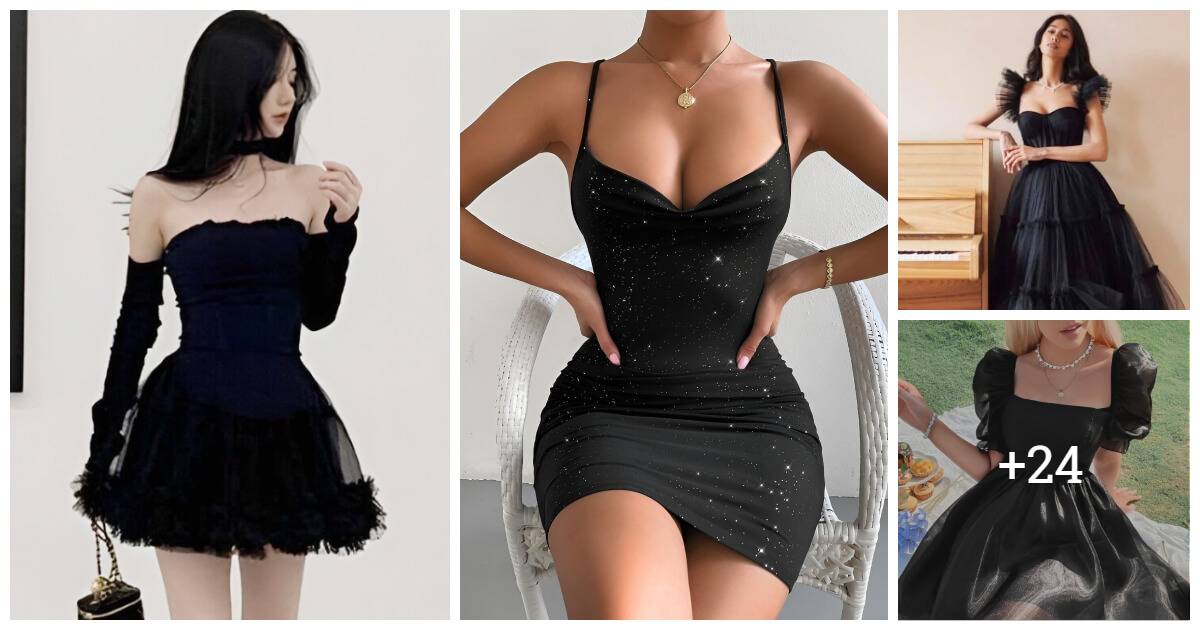27 Breathtaking Little Black Dress Outfits For Stylish Girls