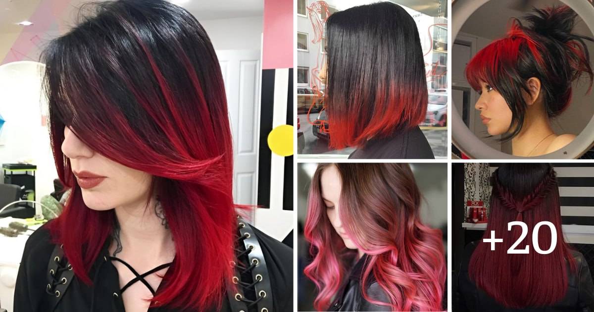 25 Irresistible Red Ombré Hair Ideas To Copy ASAP