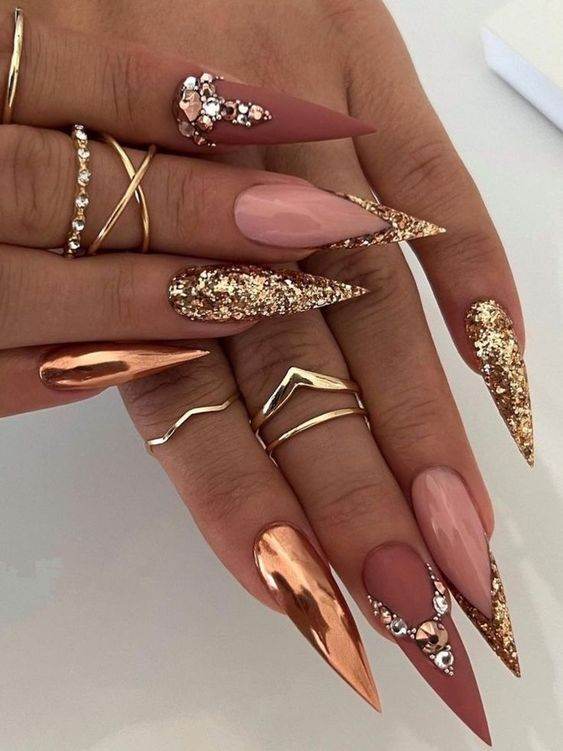 Stunning Stiletto Nail Designs Nobody Can Resist - 211