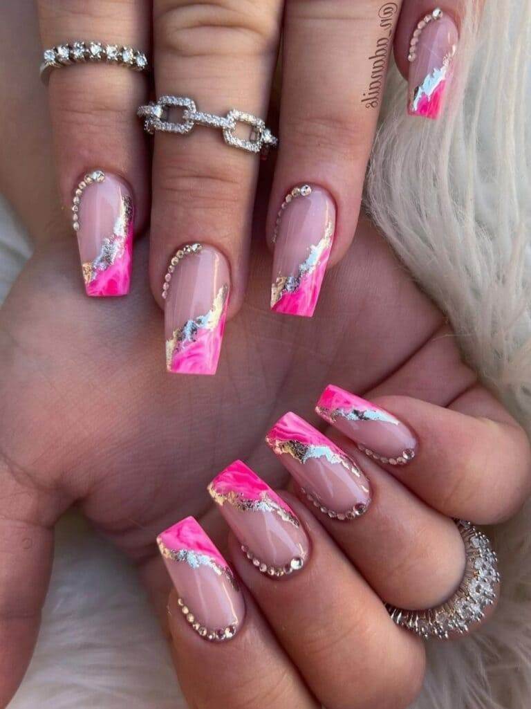 27 Captivating Pink French Tips Nails Every Girl Should Try - 175