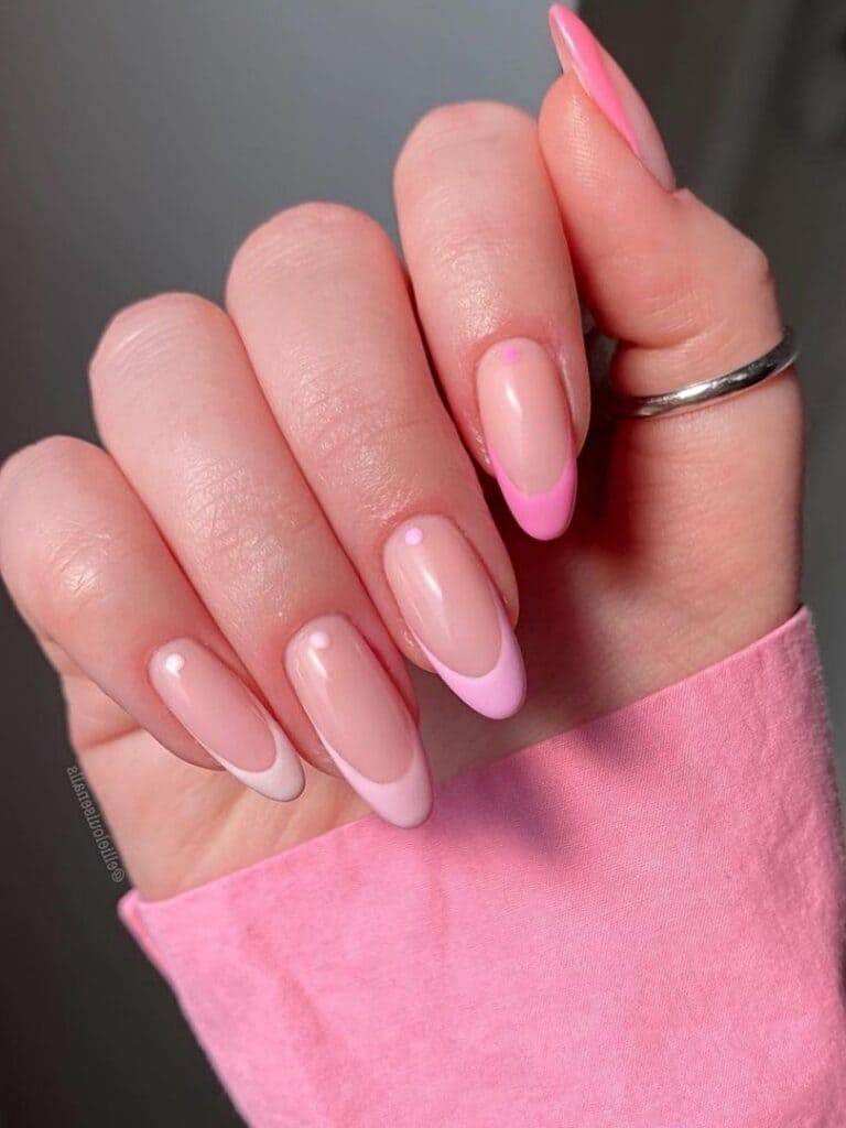 27 Captivating Pink French Tips Nails Every Girl Should Try - 197
