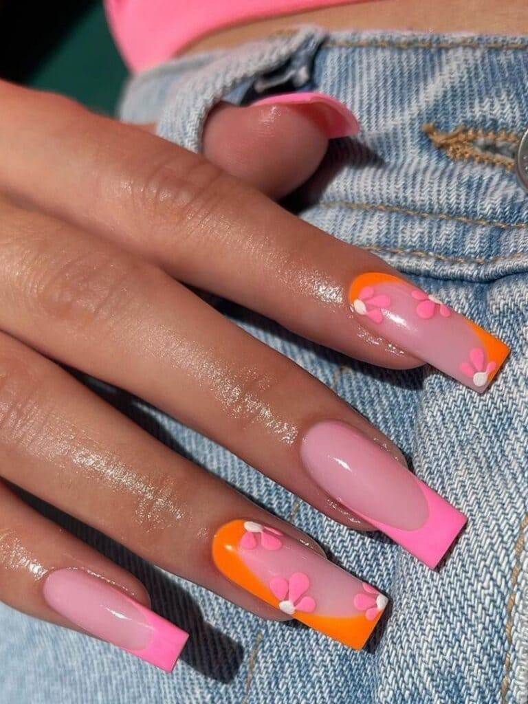 27 Captivating Pink French Tips Nails Every Girl Should Try - 199