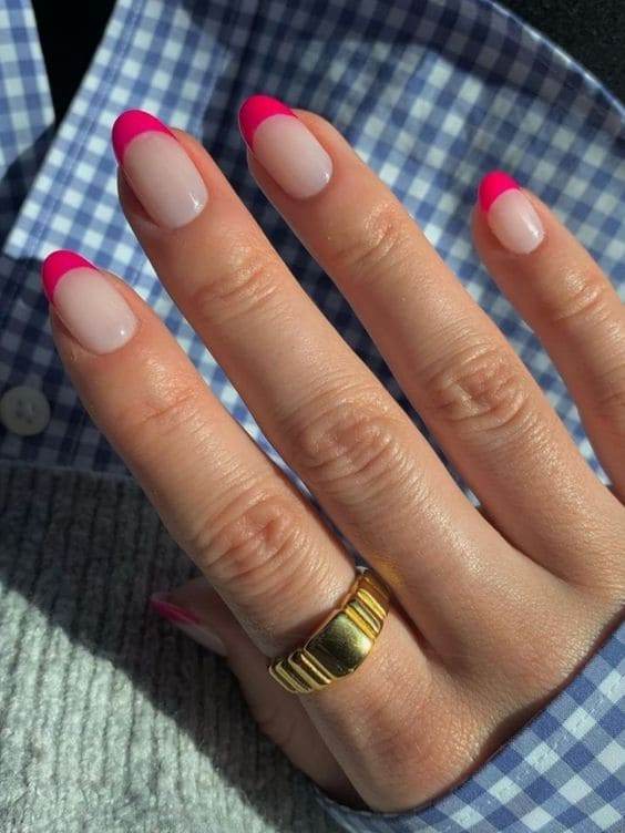 27 Captivating Pink French Tips Nails Every Girl Should Try - 205