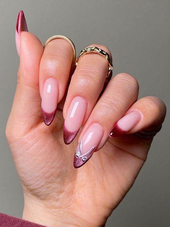 27 Captivating Pink French Tips Nails Every Girl Should Try - 209