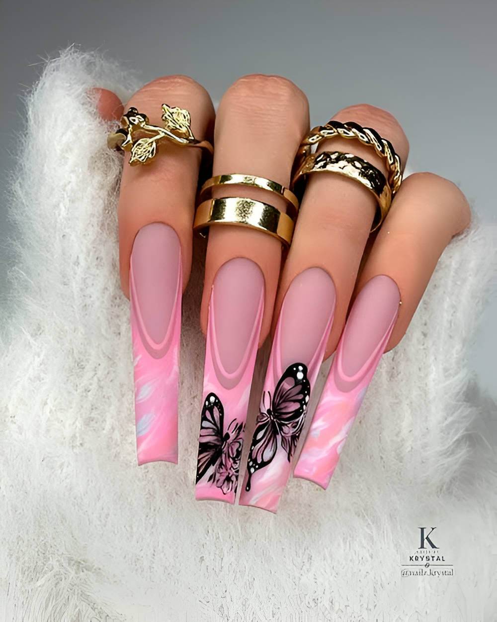 27 Captivating Pink French Tips Nails Every Girl Should Try - 215