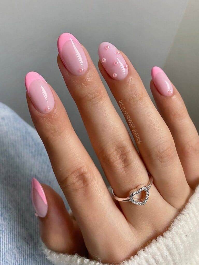 27 Captivating Pink French Tips Nails Every Girl Should Try - 227