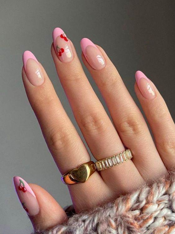 27 Captivating Pink French Tips Nails Every Girl Should Try - 185