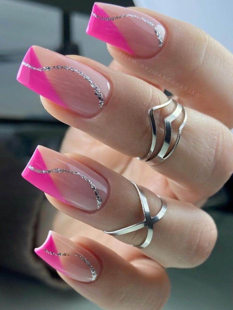 27 Captivating Pink French Tips Nails Every Girl Should Try - 187