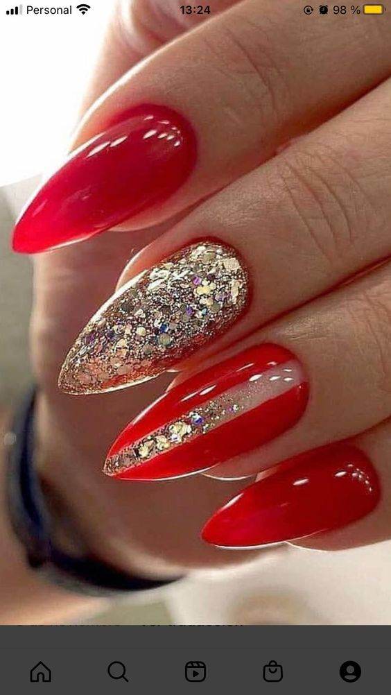27 Glamorous Red Manicures To Make You Irresistible - 211