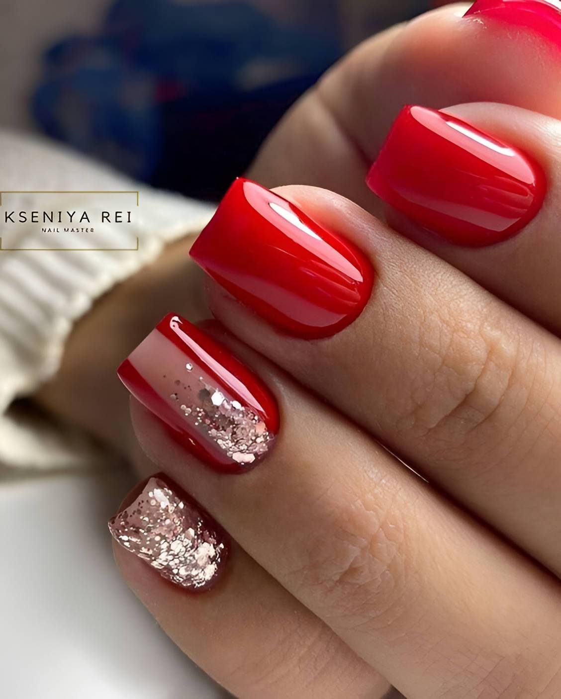27 Glamorous Red Manicures To Make You Irresistible - 215
