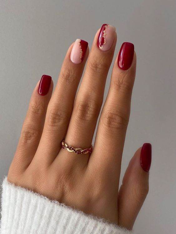 27 Glamorous Red Manicures To Make You Irresistible - 223