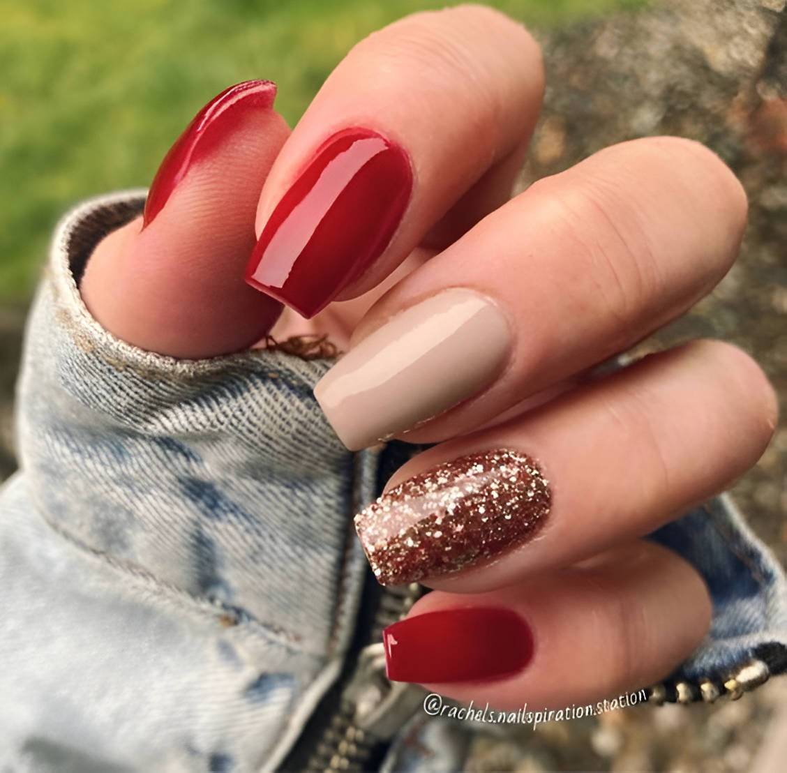 27 Glamorous Red Manicures To Make You Irresistible - 183
