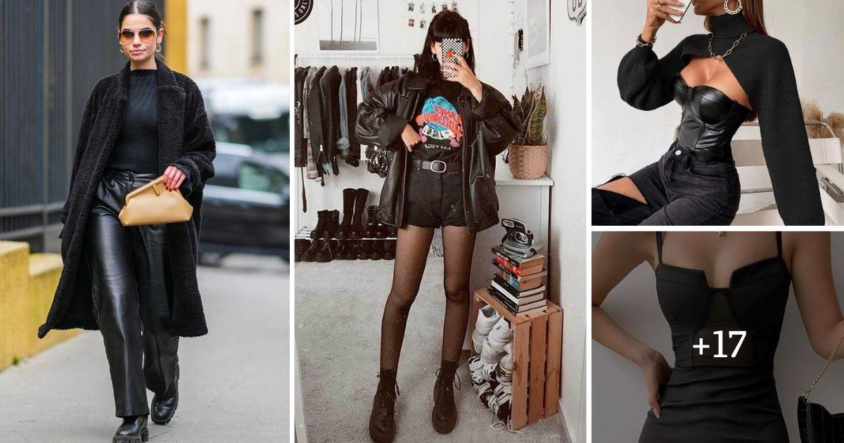 20 Effortlessly Cool All Black Outfits For Fashionistas