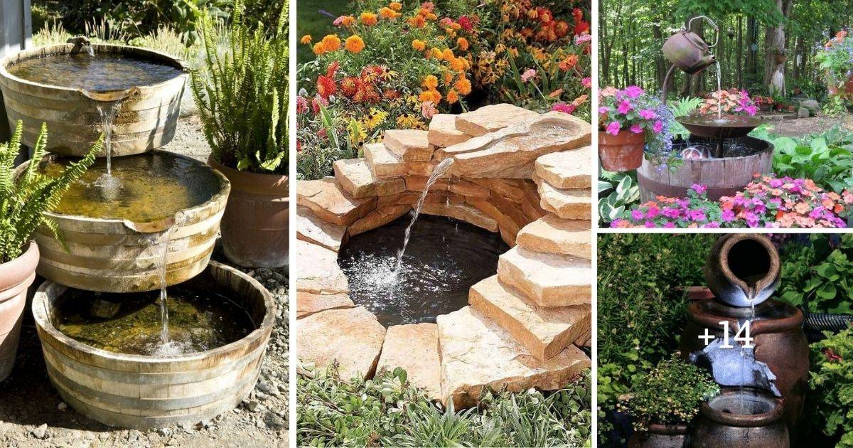 18 Unique DIY Fountain Designs For Zen-Inspired Spaces