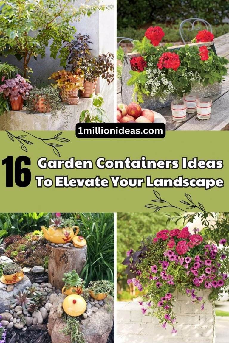 16 Unique Garden Containers To Elevate Your Landscape