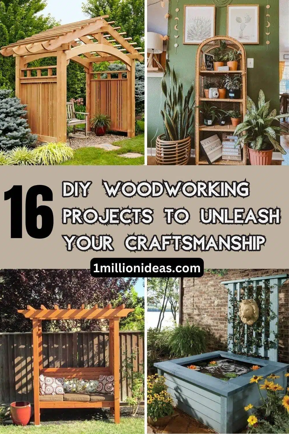 16 DIY Woodworking Projects To Unleash Your Craftsmanship - 107