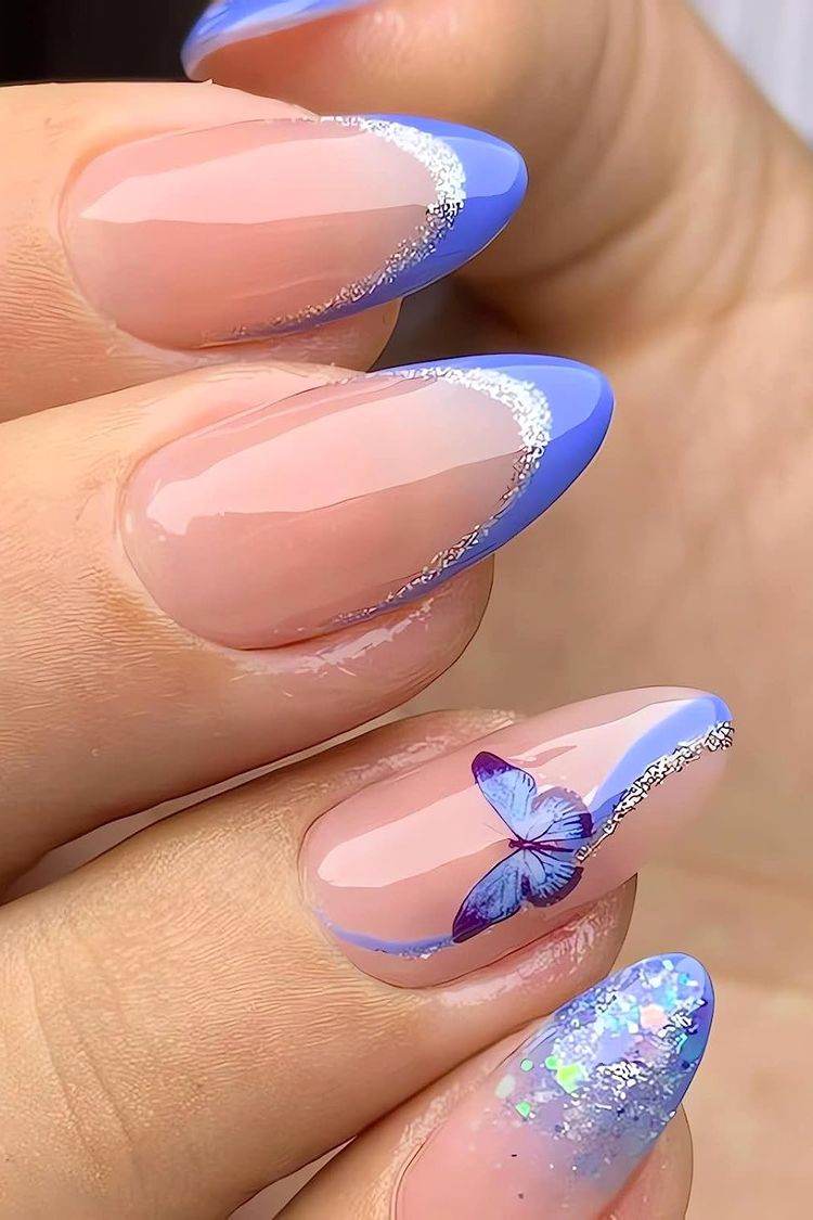 25 Charming Butterfly Nail Ideas Every Girl Should Copy ASAP - 187