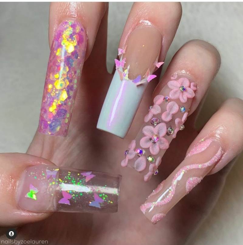 25 Charming Butterfly Nail Ideas Every Girl Should Copy ASAP - 211