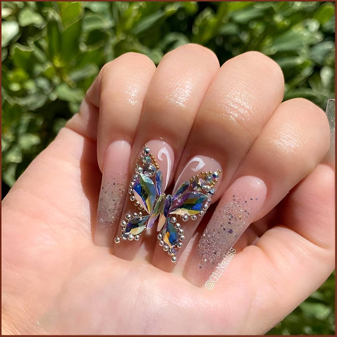25 Charming Butterfly Nail Ideas Every Girl Should Copy ASAP - 167
