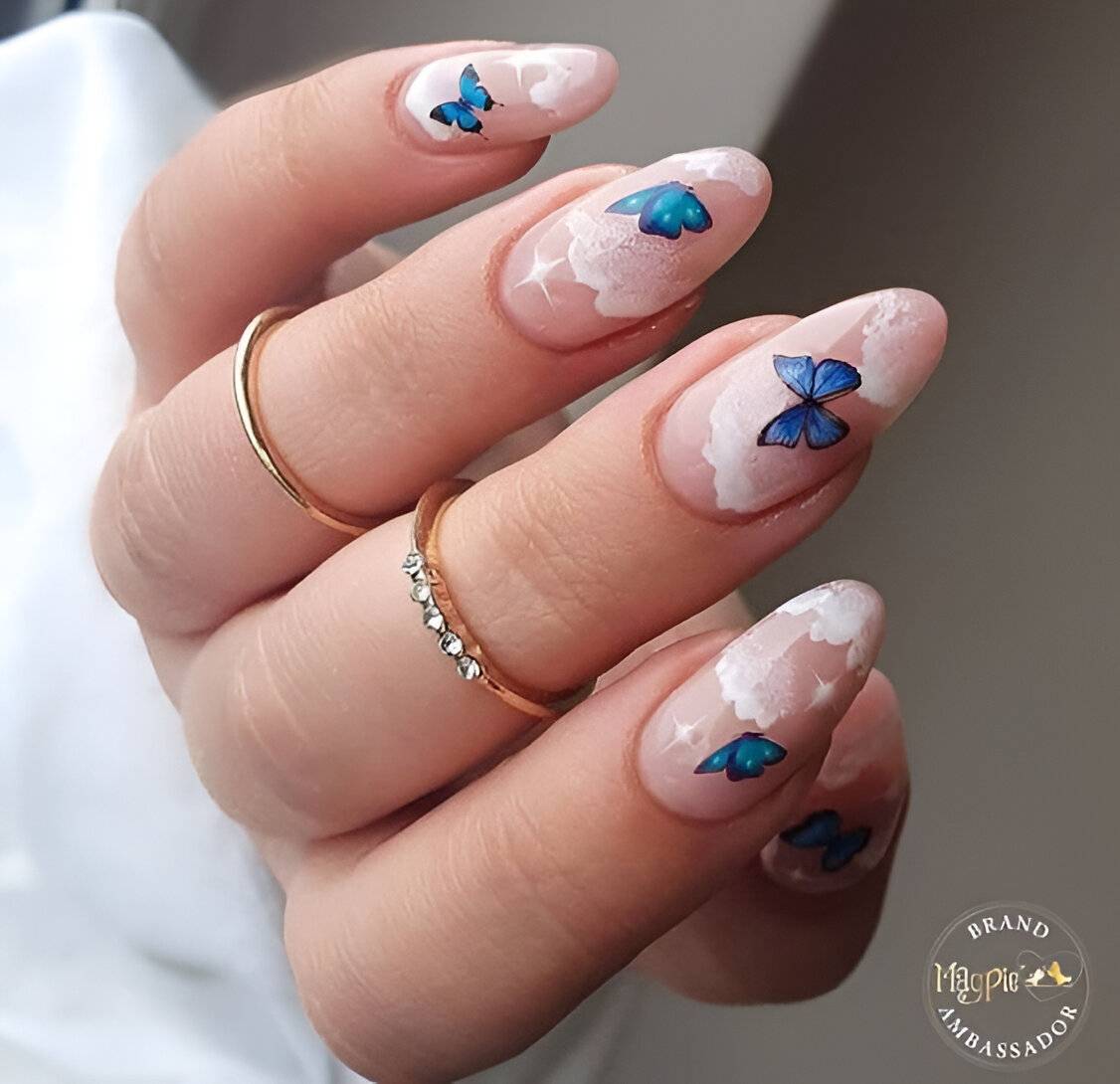 25 Charming Butterfly Nail Ideas Every Girl Should Copy ASAP - 169